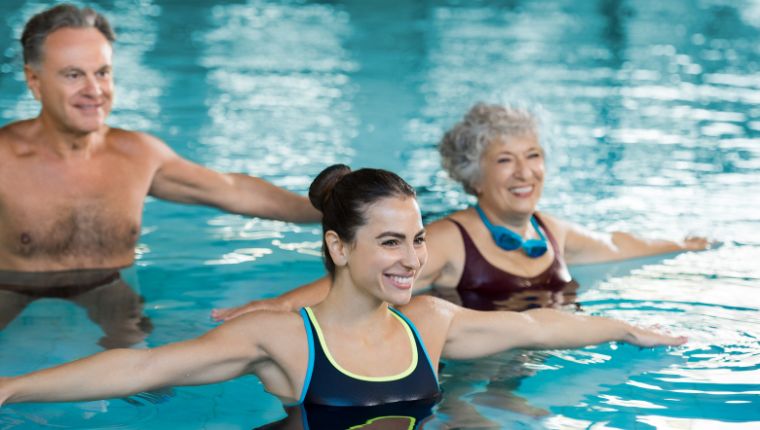 Motion i varmtvand - Sano Skælskør